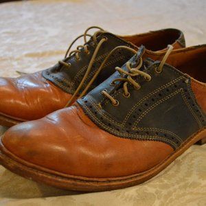 Allen Edmonds Finch two tone Oxford Brogue